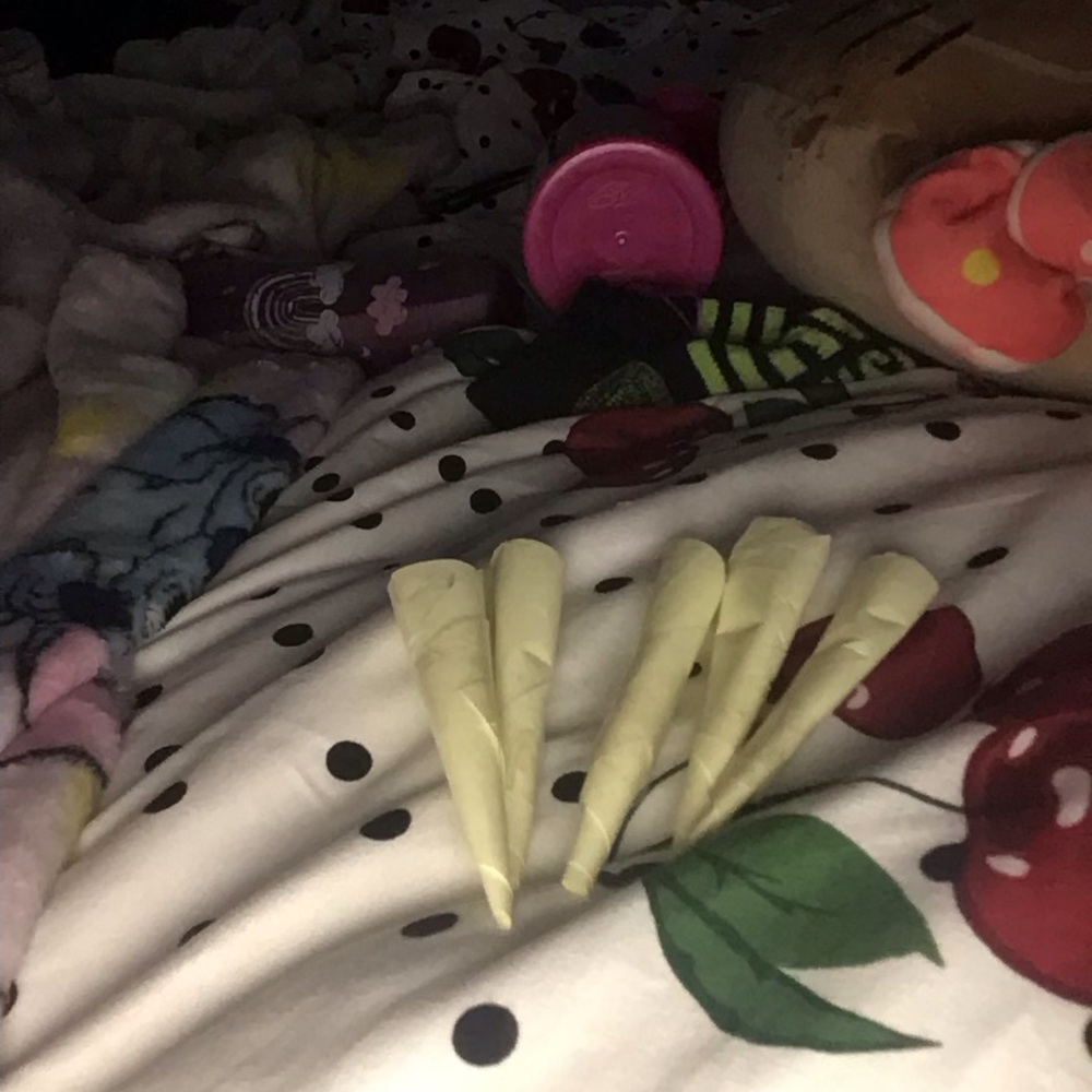 Set of Cream Paper Cones